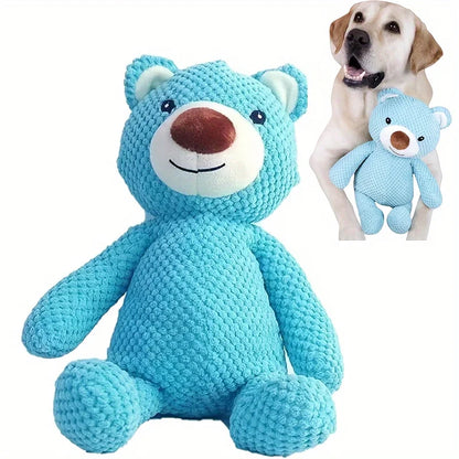 Bear Animals Shape Dog Plush Toys Dog Sound Squeaky Toys  Pet Soft Plush Chew Molar Training Toy Teeth Dental Toys Pet Supplies