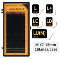 GLAMLASH Eyelash Extension Glue Individual False Lashes Black Adhesive Kit for Professional Use  0.3-2 Sec Dry Time