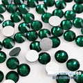 factory sales! light green 3D Super flash high quality galss nail art non hotfix flatback rhinestones,diy accessory FM09