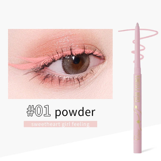 18 Color Eyeliner Waterproof Gel Eye Liner Pencil No Smudging Makeup Cosmetics For Charm Colored Eyes Cosmetics Pen Long Lasting