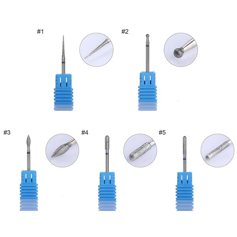 PICT YOU Nail Drill Bits Machine Pedicure Manicure Foot Cuticle Clean Tools Nail File Grinding Head Nail Art Tools Accessories