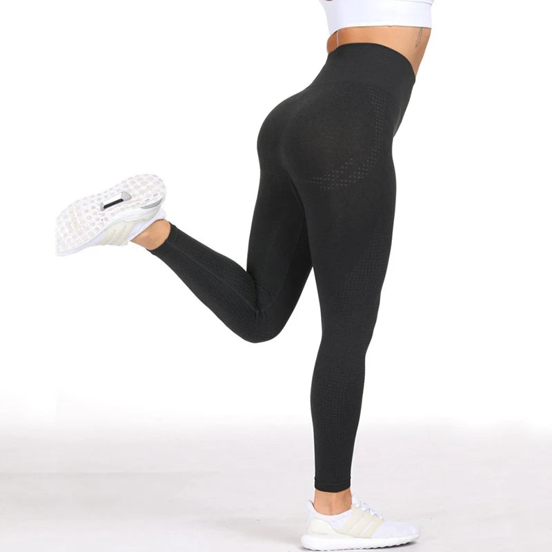 High Waist Seamless Leggings Push Up Leggins Sport Women Fitness Running Yoga Pants Energy Elastic Trousers Gym Girl Tights