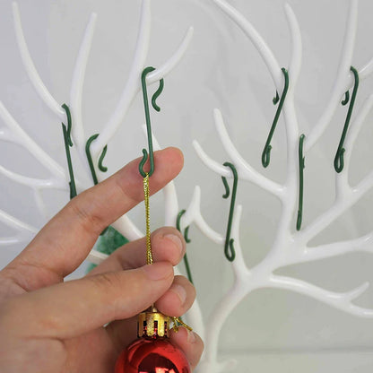 100pcs Christmas Ornaments S Shape Hooks Christmas Tree Decoration Multi Purpose Holders S Shape Hook Dropship