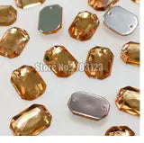 50pcs High quality flatback Acryl sew on rhinestones with two holes,diy/clothing accessories, 8x10mm 10x14mm 13x18mm 18x25mm