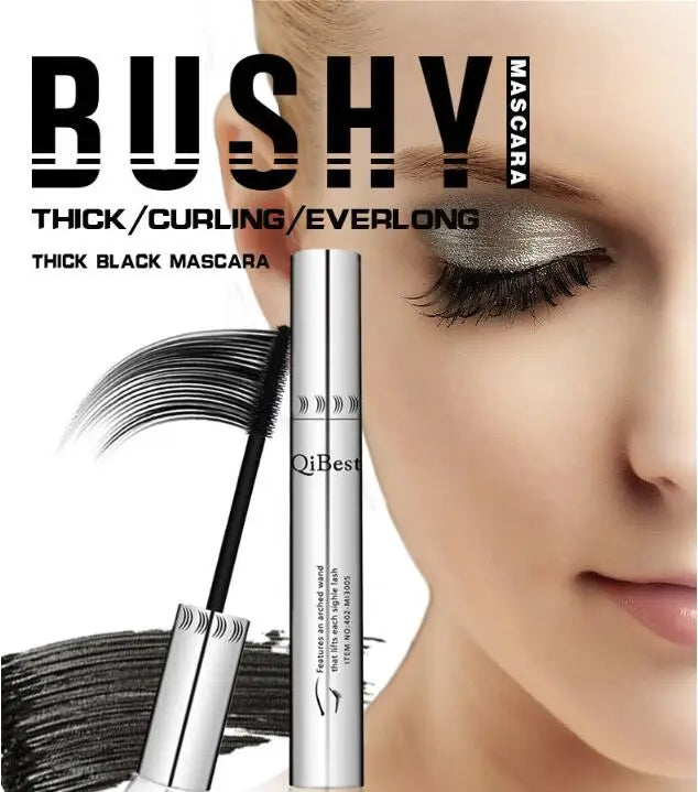 Mascara Natural 3D Fiber Waterproof Black Mascara Eyelash Long Curling Lashes Extension Hot Sale Beauty Eye Lashes Cosmetics