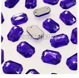 50pcs High quality flatback Acryl sew on rhinestones with two holes,diy/clothing accessories, 8x10mm 10x14mm 13x18mm 18x25mm