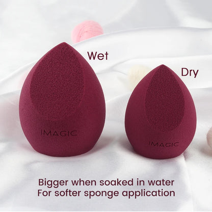 IMAGIC 10 Pcs Makeup Sponge Wet and dry Puff Professional Soft Makeup Puff Sponge Ultra-high quality bigger Combination Packages