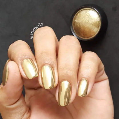 Gold Silver Mirror Powder Nail Art Glitter Rose Gold Champange UV Gel Polish Chrome Dust Metallic Effect Pigment Decoration