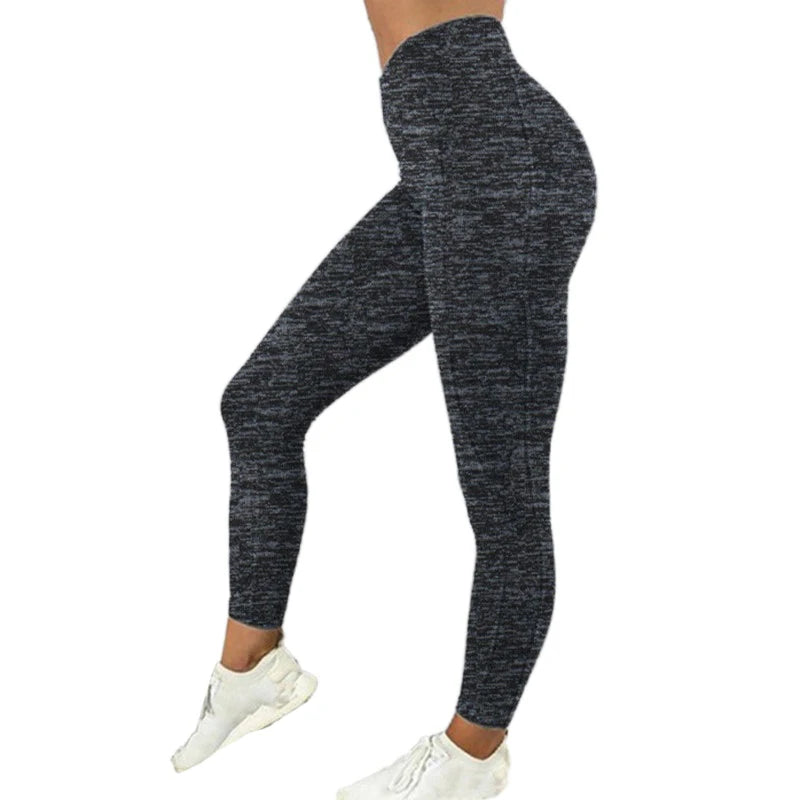 High Waist Push Up Leggins Fitness Tights Pocket Workout Leggings Women Black Sports Mujer Activewear Gym Clothing Free Shipping