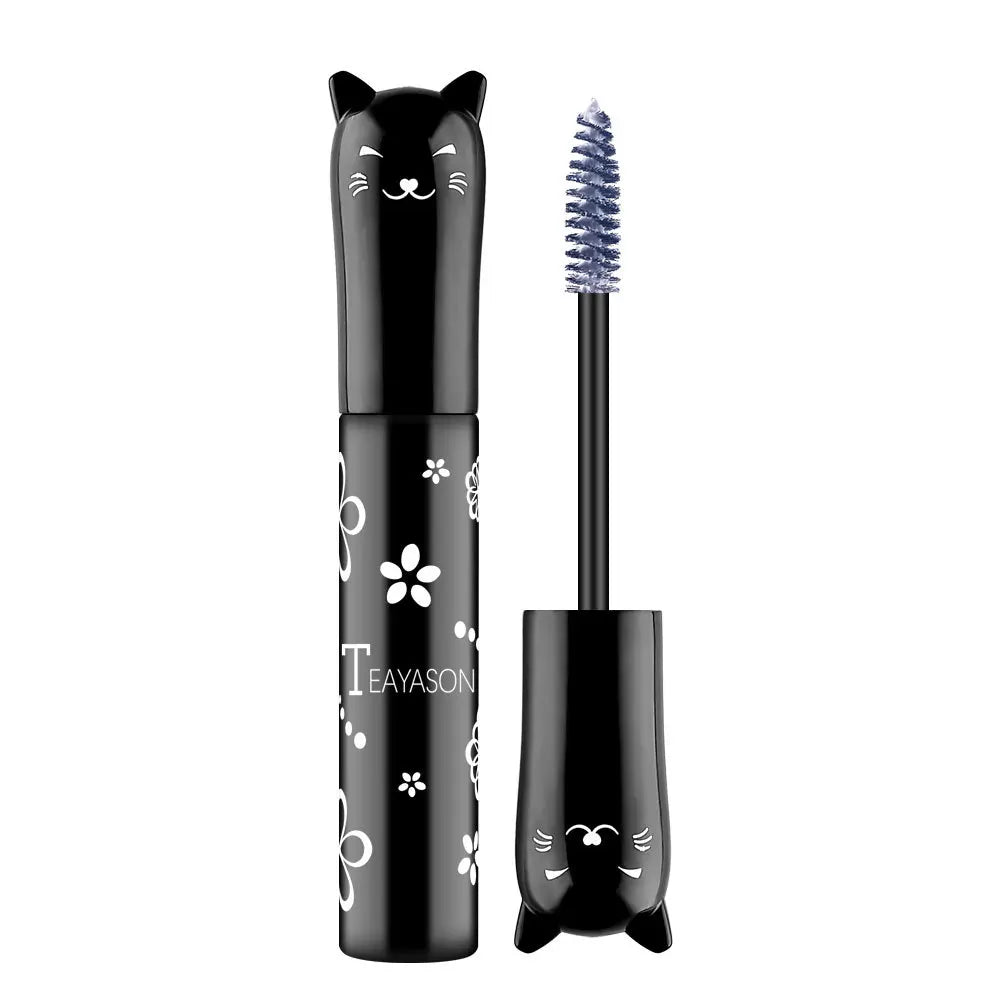 6 Color Mascara Waterproof Fast Dry Eyelashes Curls Extension Make-Up Eyelashes Blue Pink Purple Black White Coffee Ink Mascara