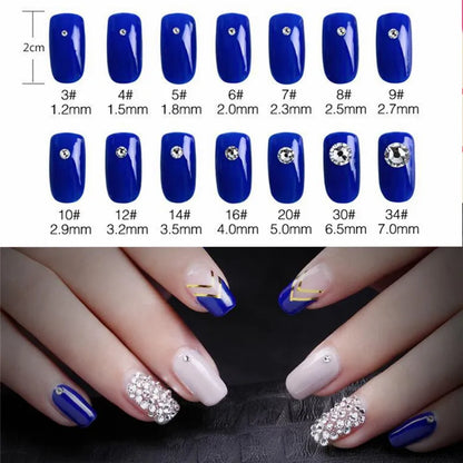 Top Glitter Crystal AB Gold Base Non Hot Fix Rhinestones SS3-SS40 FlatBack Strass Sewing & Fabric Garment Nail Art Decorations