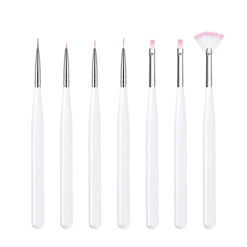 Nail Brush For Manicure Gel Brush For Nail Art 15Pcs/Set Nail Brush Acrylic Liquid Powder Carving Gel Brush