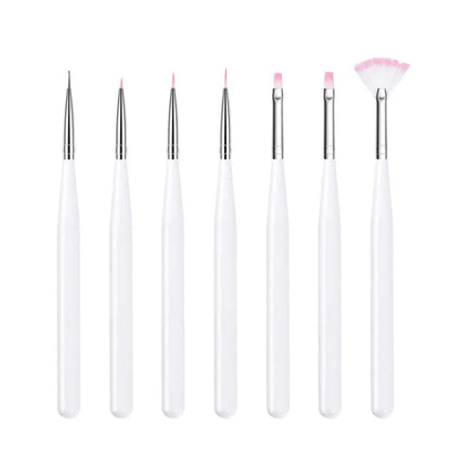 Nail Brush For Manicure Gel Brush For Nail Art 15Pcs/Set Nail Brush Acrylic Liquid Powder Carving Gel Brush