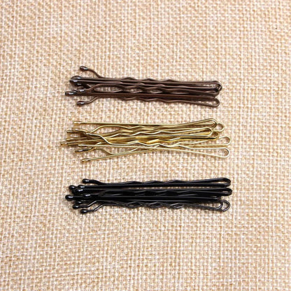 150Pcs/Box Metal Hair Clips for Wedding Women Hairpins Barrette Curly Wavy Grips Hairstyle Bobby Pins Hair Styling Accessories