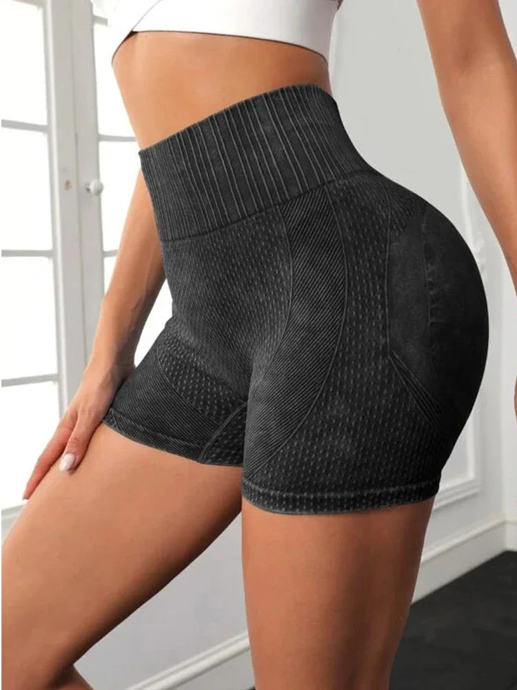 3Pcs Women's Sexy Breathable Yoga Shorts Running Sports Fitness Shorts