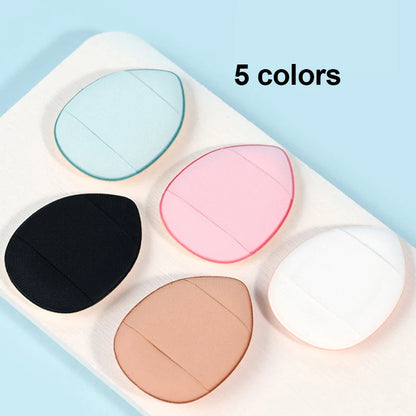 5/10Pcs Mini Finger Puff Foundation Small Air Cushion Powder Sponge Face Concealer BB Cream Cosmetic Applicator Makeup Tools