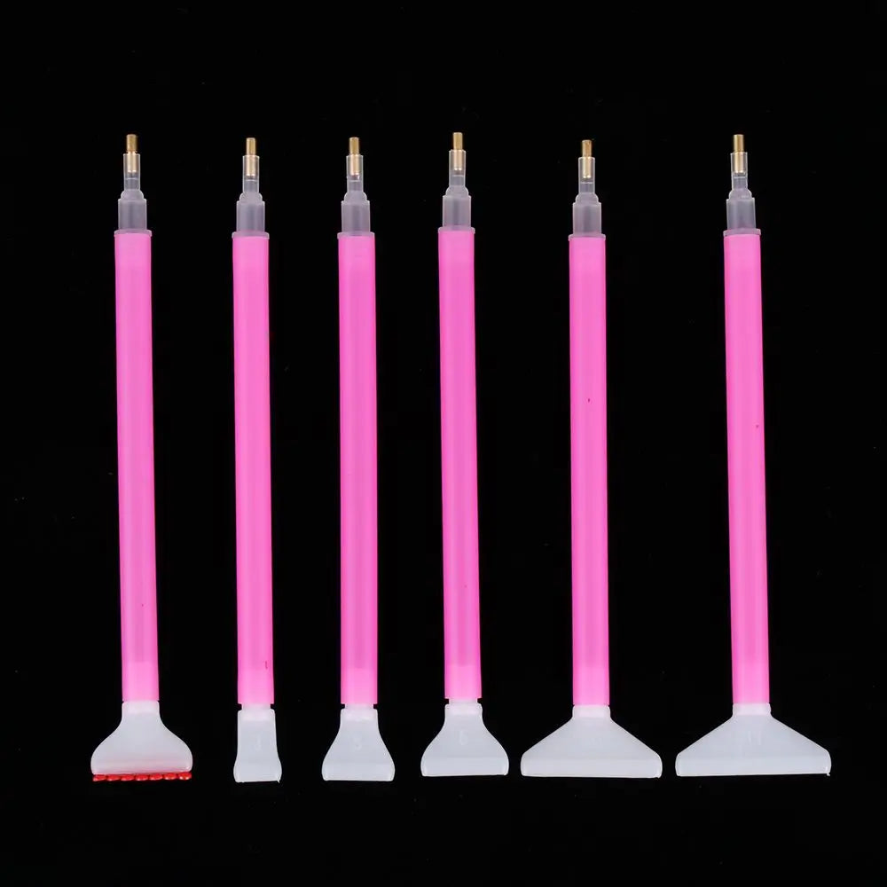 13Pcs Pen Head Point Drill Pen Replacement Diamond Painting Tool DIY Cross Stitch Accessories Embroidery Crafts Quick Cases Tool