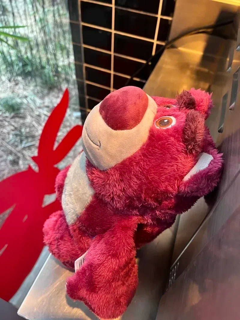 Genuine Disney Stitch Angel Lotso Plush Anime Hand Warm Bottle Hot Water Bottles Winter Portable Warm Hand Bag Birthday Gift