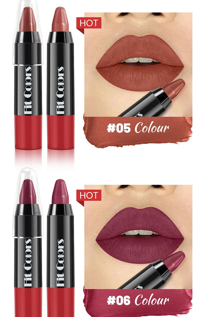 Nude Grey Pink Lip Liner Pen Matte Contour Tint Crayon Lipstick Non-stick Cup Waterproof Sexy Red Lip Shape Makeup Cosmetic