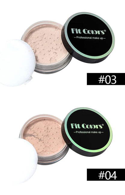 Makeup Sunscreen Loose Powder Oil-control Face Setting Powder Matte Finish Powder Fixed Makeup Brighten Foundation Base Cosmetic