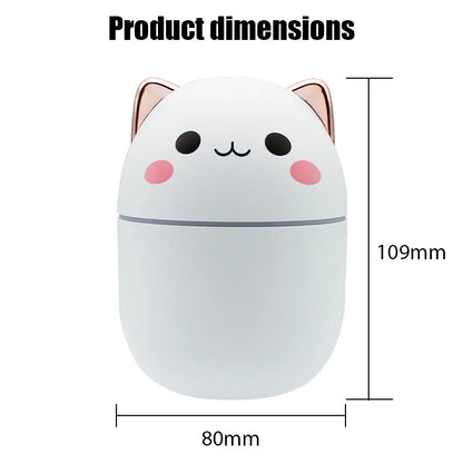 Mini Cute Air Humidifier Essential Oil Humidificadores Home Bedroom Aroma Diffuser Purifier perfume Cool Mist Maker umidificador