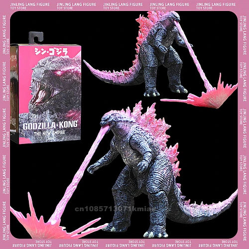 Godzilla Vs King Kong 2 Anime Figures SHM Godzilla Action Figurine PVC 16cm Model Doll Collectible Decora Movable Joint Room Toy