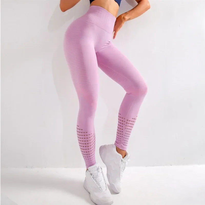 Seamless Leggings Women Femme Sexy Gym Leggings High Waist Tights Fitness Pantalones Black Pants Workout Sport Leggins Push Up