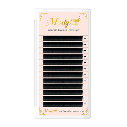 Individual Eyelash Extension 12Rows C/D/CC/DD Curl 8-15MM Volume Lashes Cashmere Eyelash Matte Faux Mink for Professionals Lash