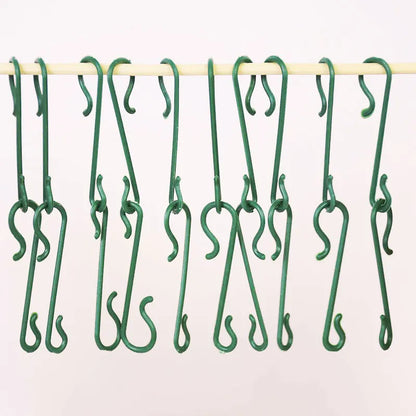 100pcs Christmas Ornaments S Shape Hooks Christmas Tree Decoration Multi Purpose Holders S Shape Hook Dropship