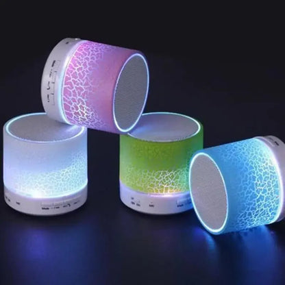 Led Light Crack Wirless Bluetooth Speaker Outdoor Sound Box Small Protable Speaker For Mobile Phone