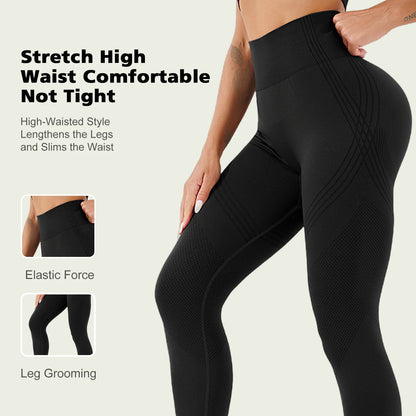 Women's Yoga Leggings High Waisted Leggings Soft Athletic Tummy Control Pants for Running Yoga Workout Leggings