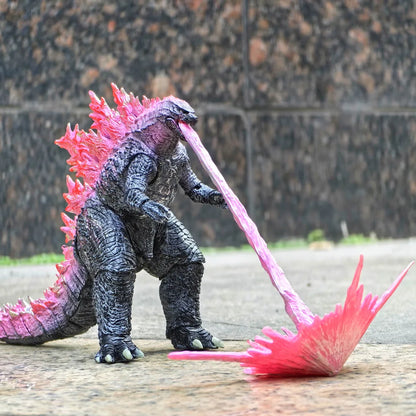 Godzilla Vs King Kong 2 Anime Figures SHM Godzilla Action Figurine PVC 16cm Model Doll Collectible Decora Movable Joint Room Toy