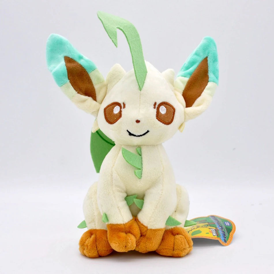 22cm Pokemon Plush Doll Toy Kawaii Glaceon Leafeon Espeon Jolteon Vaporeon Flareon Eevee stuffed doll for kids birthday gift