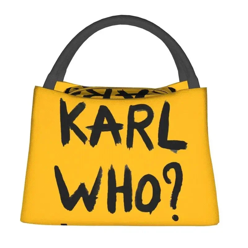 Karl Who Insulated Lunch Bags for Work Office Resuable Thermal Cooler Lunch Box Women