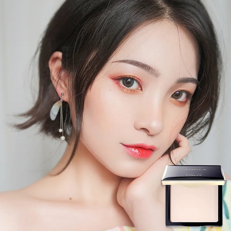 10g Makeup Compact-Powder Oil-Control Face Cosmetics Powder Matte Setting Pressed Powder Pores Invisible Natural maquillaje