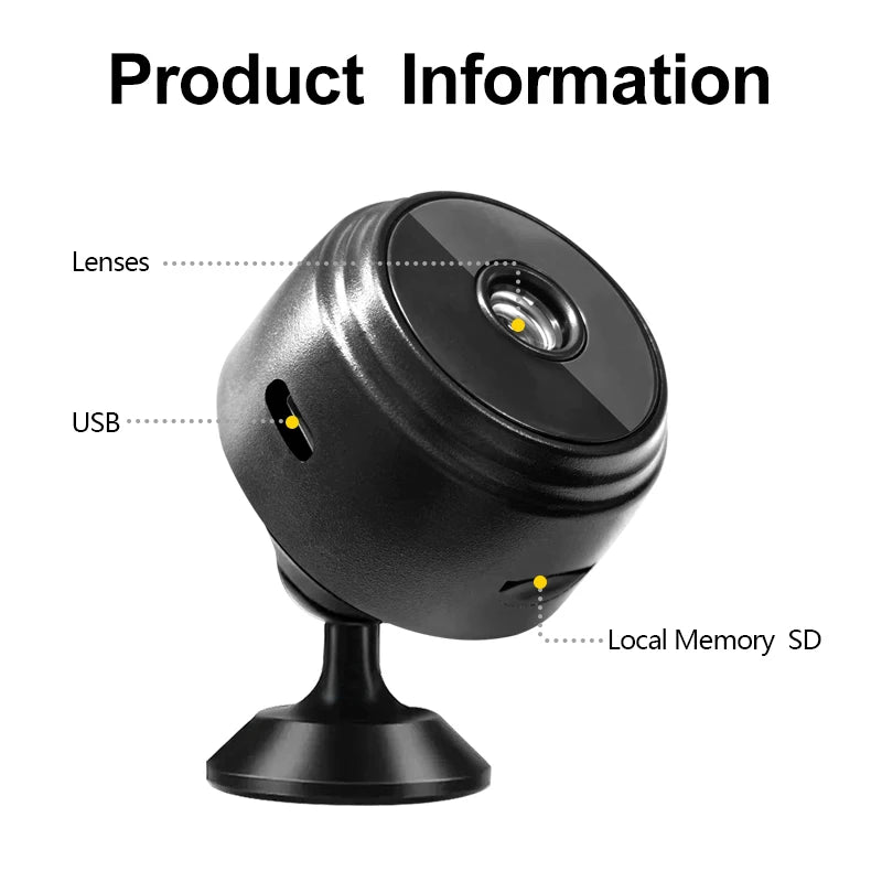 A9 Mini IP Camera 1080p HD Wireless Micro Camcorders Night Version Voice Video Security Surveillance Wifi Cameras Smart Home