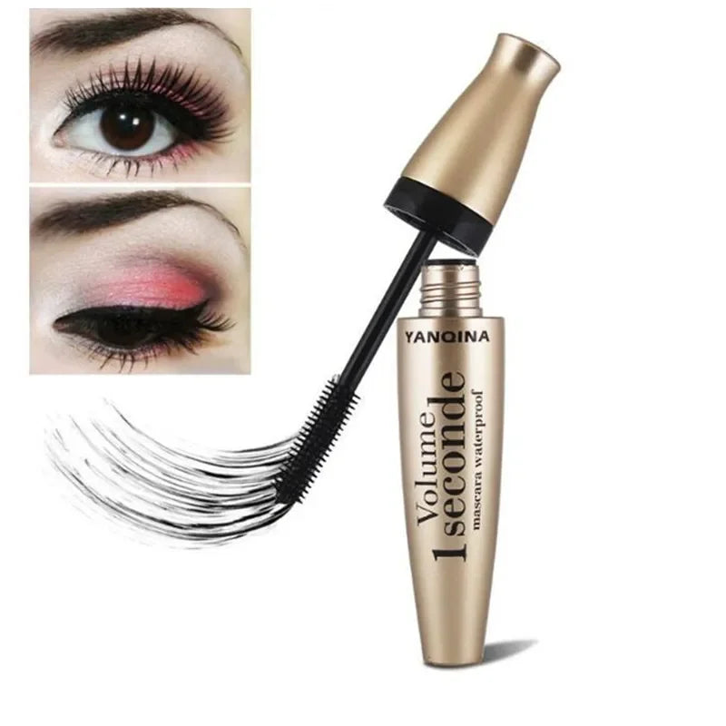 3D Fiber Mascara Long Black Lash Eyelash Extension Waterproof Eye Makeup Tools