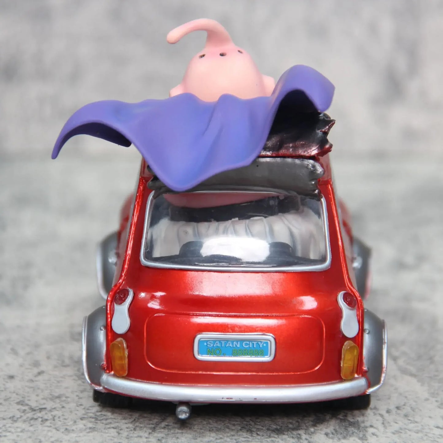 14cm Dragon Ball Z Fat Buu Anime Figures Majin Buu Figurine Mr. Satan Drive Car Pvc Statue Collectible Model Decoration Toy Gift