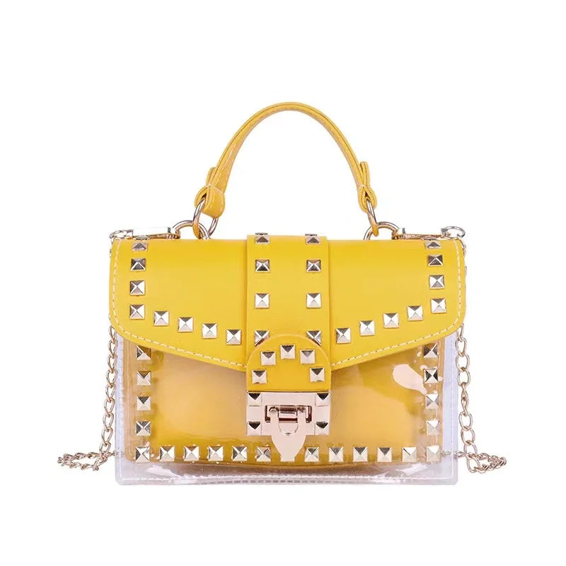 Brand Women Studded Graffiti Crossbody Bags Fashion Shoulder Bag For Ladies Female Luxury Designer Handbags 2023 High Quality