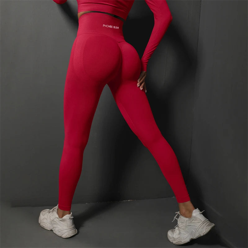 Women Seamless Leggings For 2023 Fitness Wear PcheeBum Scrunch Butt Legging Workout Gym Tights High Waist Sport Jogging Legging