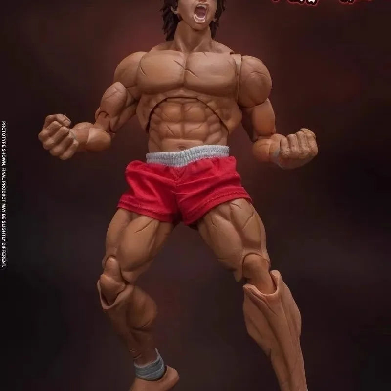 18cm Storm Toy Son Of Ogre Baki Anime Figures Yujiro Hanma Action Figure Statue Collection Figurine Model Doll Toy Birthday Gift