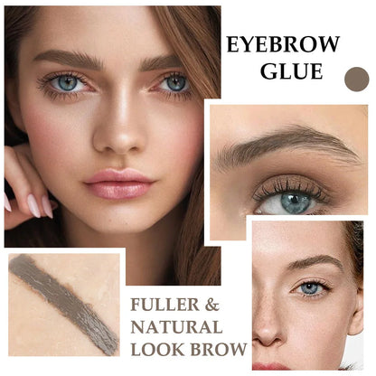 9 Colors Eyebrow Dye Styling Gel Thickening Fiber Brow Tint  Waterproof Easy To Wear Natural Full Eyebrow Cream Eyes Makeup Tool