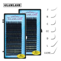 GLAMLASH 2D 3D 4D 5D 6D Premade Fans False Eyelashes Extension Russian Volume Lashes Faux Mink Individual Lash Extensions Cilia