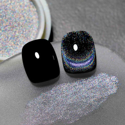 Magnetic Nail Powder Chameleon Glitter Dust Shiny Nail Art Chrome Omnipotent Pigment Can Be Used With Any Color Gel