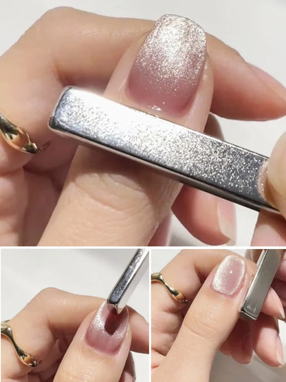 Super Strong Thick Strip Magnet Cat Eyes Magnet for Nail Gel Polish 3D  Line Strip Effect French Multi-Function Magnet Pen Tools