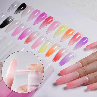 10G Ombre Spraying Powder Nail Art Ombre Pigment For Nail Create A Few Seconds To Achieve A Gradient Effect Dust Manicure Painti