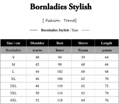 Bornladies 2023 Women's Spring Autumn 100% Cotton T-shirt Bottoming Basic Fashionable Solid Lady Long Sleeve Loose Tops Shirts