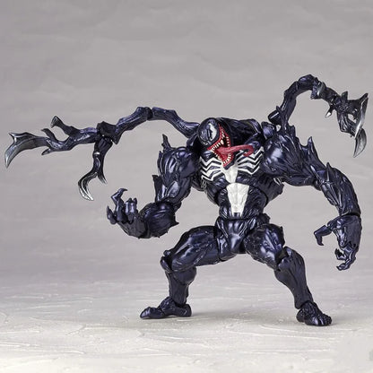 AMAZING YAMAGUCHI Carnage Venom Spider Man Marvel legends Action Figures Joint Movable Change Face Statue Model Doll kids Gifts