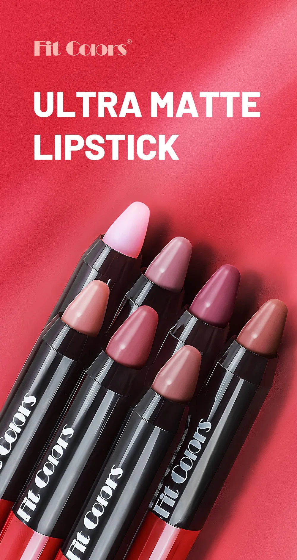 Nude Grey Pink Lip Liner Pen Matte Contour Tint Crayon Lipstick Non-stick Cup Waterproof Sexy Red Lip Shape Makeup Cosmetic