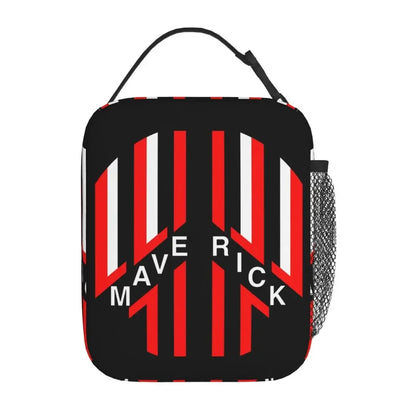 Custom Top Gun Maverick Film Lunch Bag Women Cooler Thermal Insulated Lunch Boxes for Children School